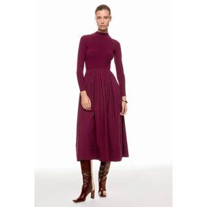 Marie Oliver The Barrett Dress Size S Green Midi Casual